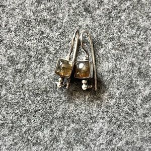 Labradorite earrings